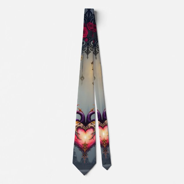 Gravata A Moonlit Invitation –Love Turns the Gears of Time (Frente)