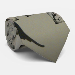 Gravata A mudança não é um espectador Impressão de arte de