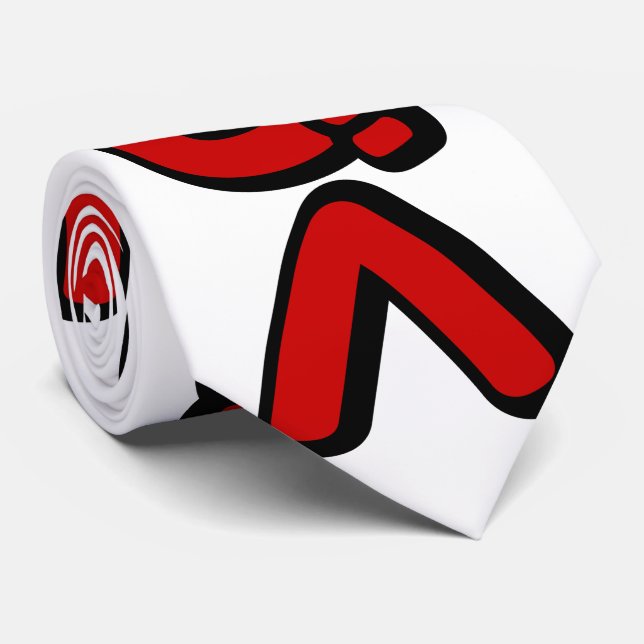 Gravata A Ser Continuado つ づ く Língua Katakana Japonesa (Rolled)