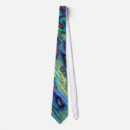 Gravata Abalone paua shell funky tie