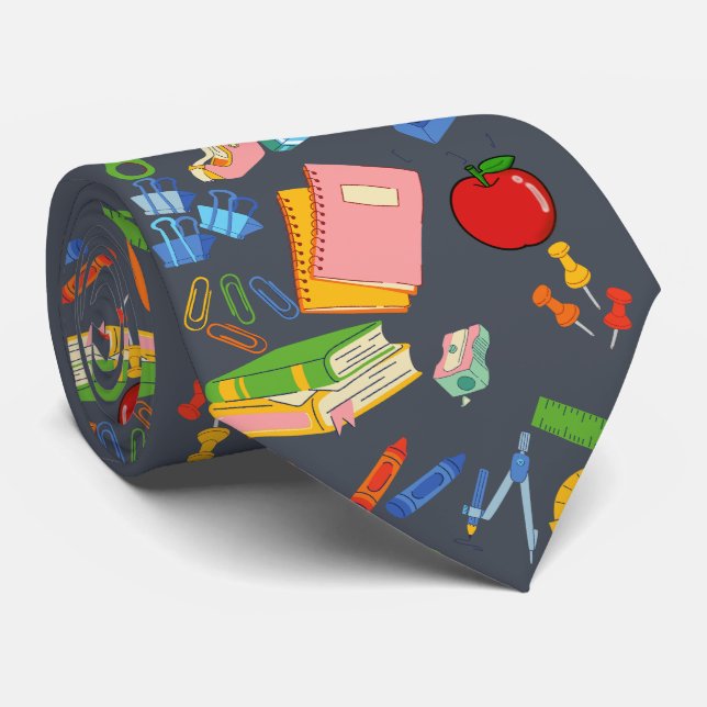 Gravata abastecimento escolar (Rolled)