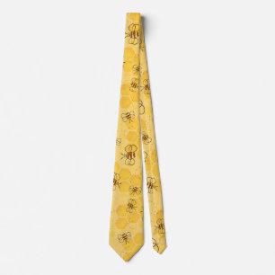 Gravata Abelhas De Mel De Abelha Bonitas