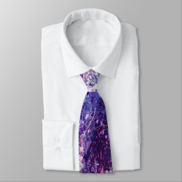 Gravata Abstração violeta