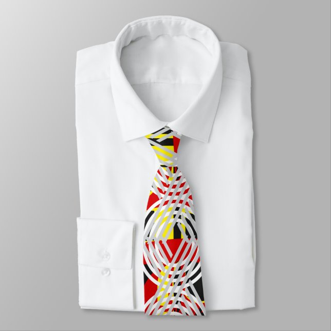 Gravata Abstract Art 2 Tie (Amarrado)