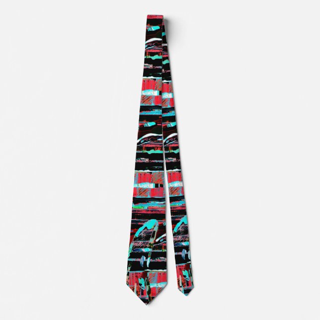 Gravata Abstract Freedom – Custom Necktie (Frente)