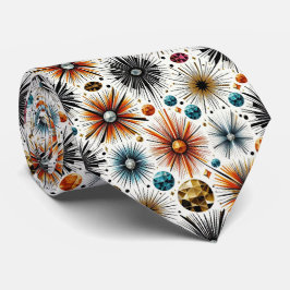 Gravata Abstract Mid Century Modern Starburst Diamond