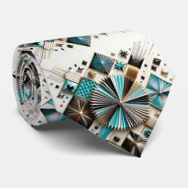 Gravata Abstract Mid Century Modern Starburst DIamond