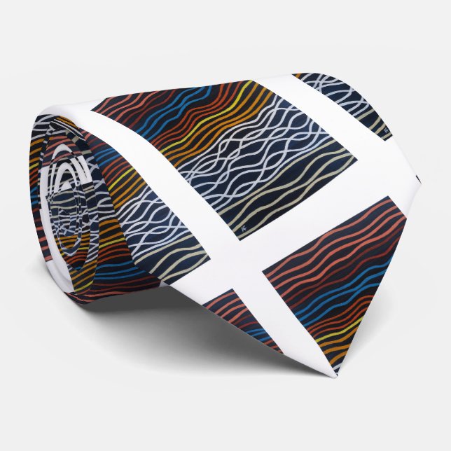 Gravata Abstract Seafront Painting by Alfred Fox (Rolled)