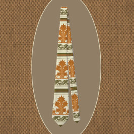 Gravata Abstrato Art Deco Handsome Deixa a natureza Design