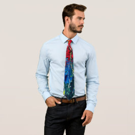 Gravata Abstrato Art Neck Tie
