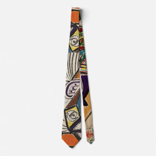 Gravata Abstrato Art Neck Tie