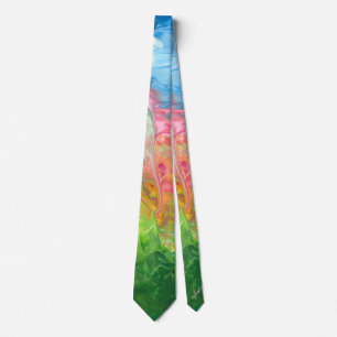 Gravata Abstrato art tie