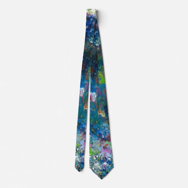 Gravata Abstrato art tie (Verso)