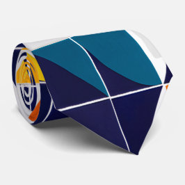 Gravata Abstrato colorido