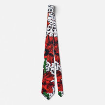 Abstrato Floral, Tie Silver, de Homens