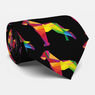 Gravata Abstrato Great Dane