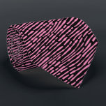 Gravata Abstrato Pattern 140523 - Rosa e Preto<br><div class="desc">Um padrão de abstrato sem soldadura constituído por linhas desenhadas à mão irregulares que criam um efeito de textura interessante. N.B. A cor da linha pode ser personalizada.</div>