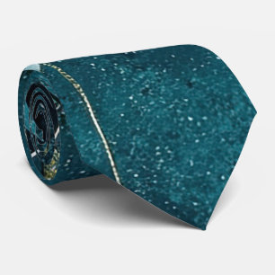 Gravata Abstrato Sparkle Mens Neck Tie