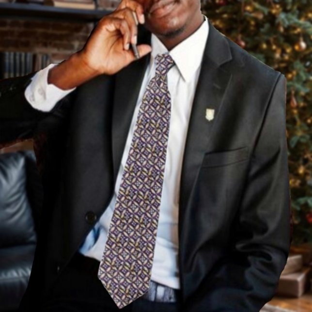 Gravata Abstrato Stars (An elegant tie, for that special night on the town!)