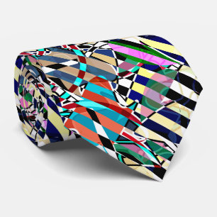 Gravata Abstrato striped