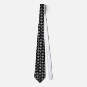 Gravata Abstrato Ultramodern Tie, Cinza