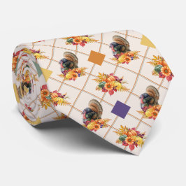 Gravata Ação de Graças Turco Neck Tie