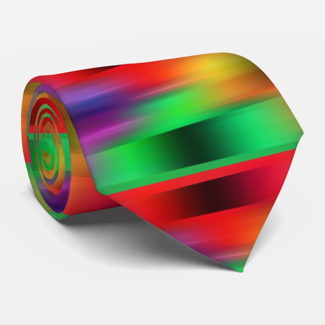 Gravata Aceleração das cores da luz (Rolled)