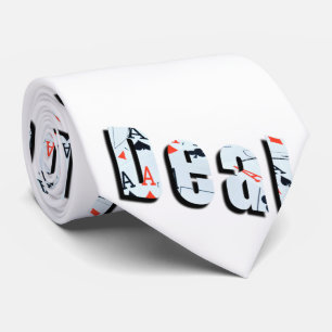 Gravata Acordo: Logotipo Poker Feito A Partir De Aces,
