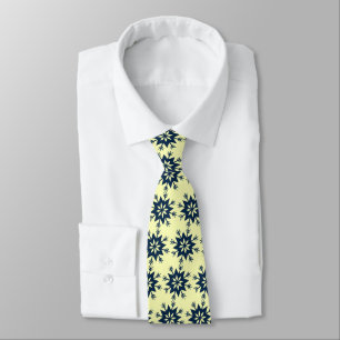 Gravata Ad Man Arrow-flake Snowflake Lemon