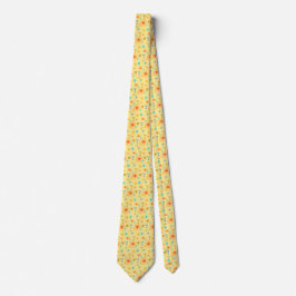 Gravata Ad Man Martini Foulard Yellow