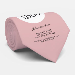 Gravata Adicione seu logotipo Promoção de texto personaliz