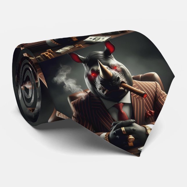 Gravata Advogado Funny Advogado Empresário CEO (Rolled)