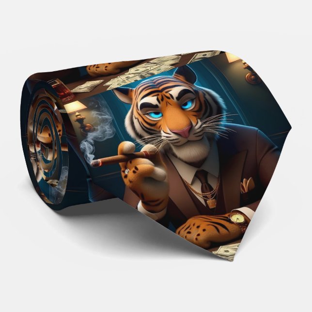 Gravata Advogado Funny Advogado Empresário CEO (Rolled)