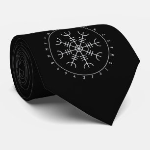 Gravata Aegishjalmr Runes Tie