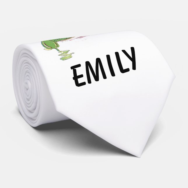 Gravata Água Lily Flower Child Floral Fairy Girl (Rolled)