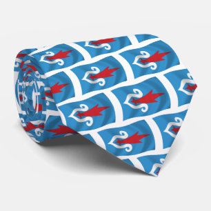 Gravata Ainu Pessoas Flag Tie