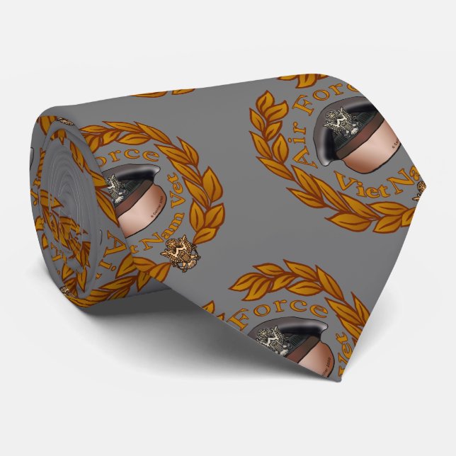 Gravata Air Force Viet Nam Vet (Rolled)