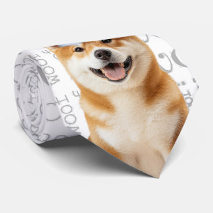 Gravata Akita engraçado do Natal Amante de cães