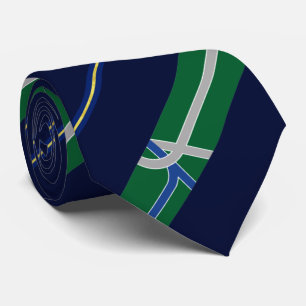 Gravata Albany (Oregon), bandeira da cidade, Neck Tie