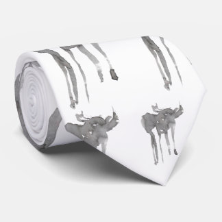 Gravata Alces da tinta