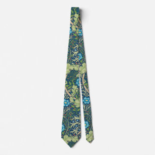 Gravata Algas marinhas, William Morris
