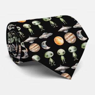 Gravata Alienígena e Espaçonave