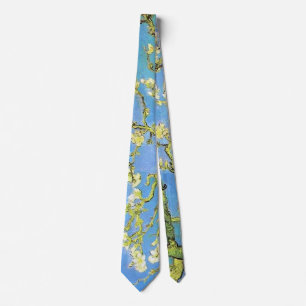 Gravata Almond Blossoms Neck Tie