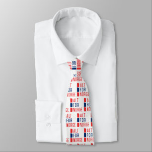 Gravata Alt Para Norge Tie, Motto Norueguês