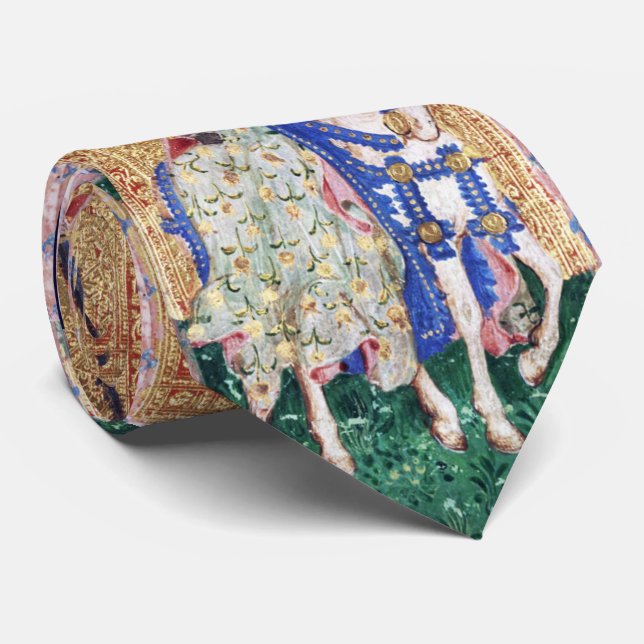 GRAVATA ALVAS ANTIGAS DE RENAISSÂNCIA/SENHORA DE ESPADAS (Rolled)