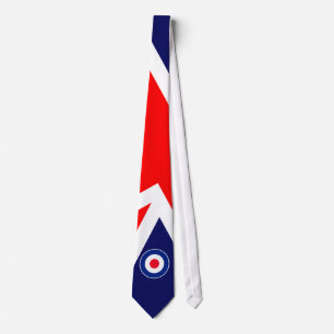 Gravata Alvo da modificação na bandeira BRITÂNICA
