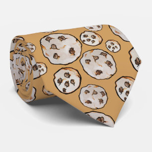 Gravata Amante de Cookies Cookies Chip Chocolate