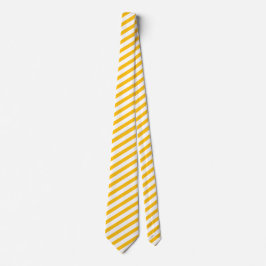 Gravata Amarela com Estilo Clássico Formal