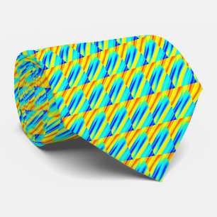 Gravata Amarelo e Azul