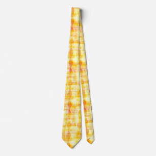 Gravata Amarelo e laranja